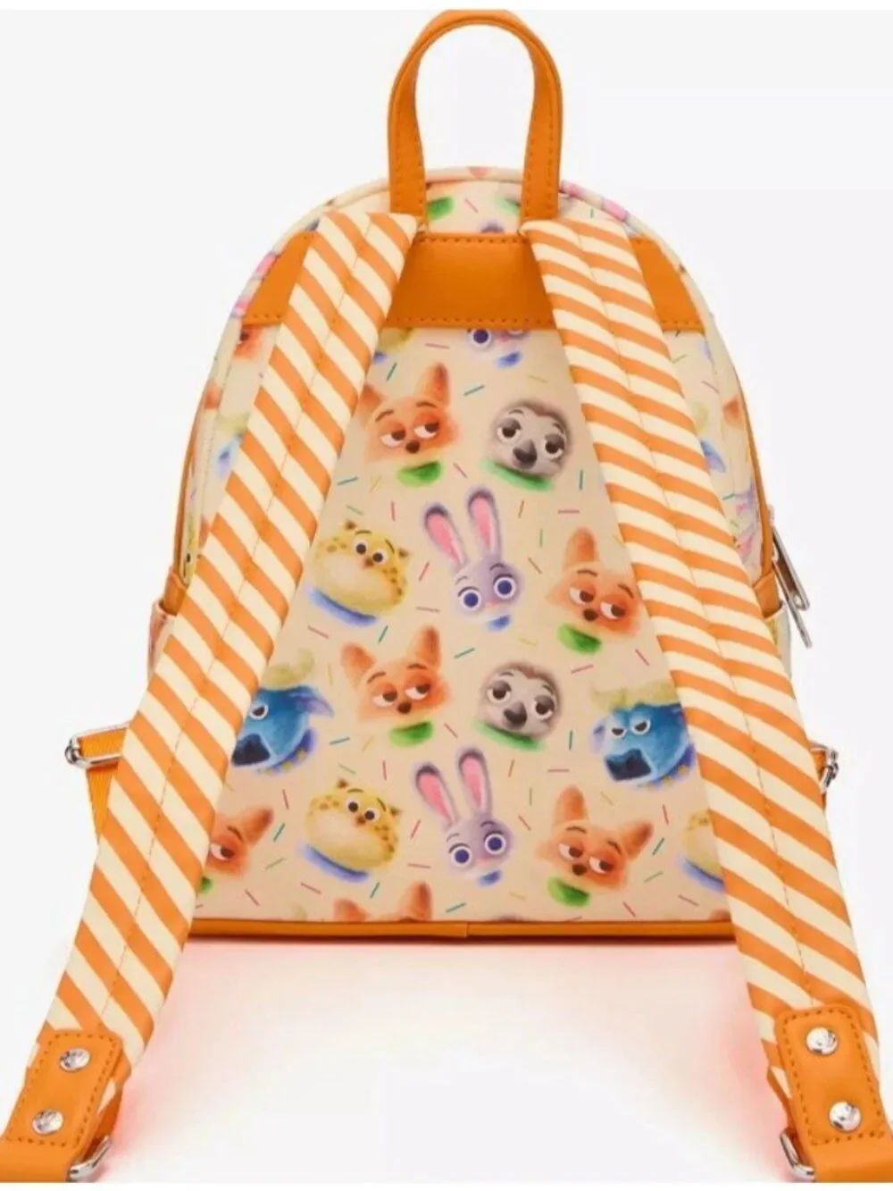 Loungefly Zootopia 2 Nick Wilde Cotton Candy Cosplay Fox Mini Backpack NWT